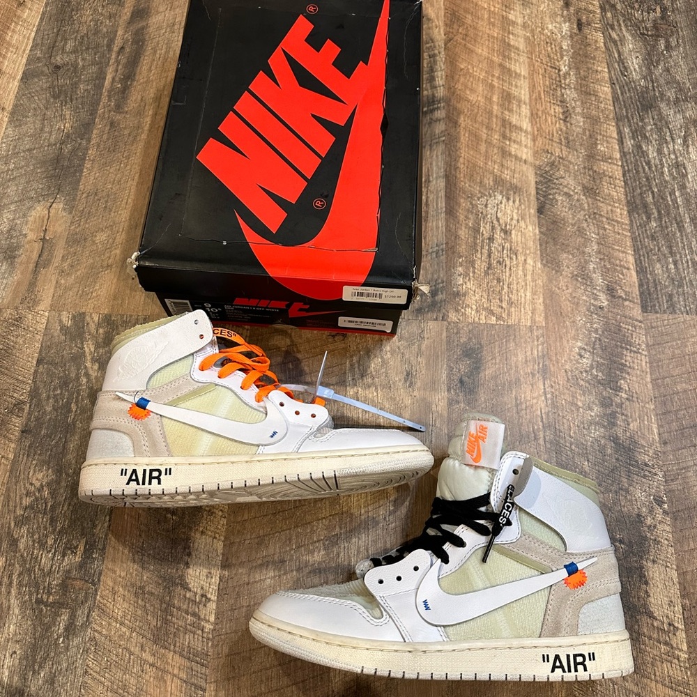 NIKE x OFF WHITE JORDAN 1 HIGH HIGH QUALITY REPS